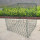 สีเขียวหกเหลี่ยมรู PVC ปกคลุมกล่อง Gabion